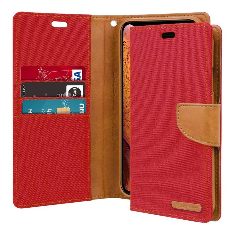 iPhone XS Max Leather Wallet Flip Diary Case Cover - Black | Australia