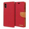 iPhone XS Max Leather Wallet Flip Diary Case Cover - Red | Australia