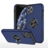 iPhone 11 Pro Shockproof with Ring Holder Stand Case Cover - Navy