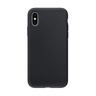 iPhone XS Max Liquid Silicone Case Cover - Navy | Australia