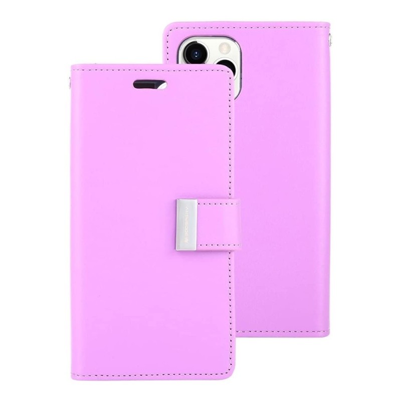 iPhone 11 Pro Leather Wallet Flip Diary Case Cover - Purple