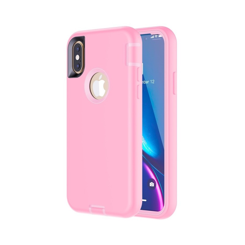 iPhone XS Max Soft Silicone Case Cover - Pink | Australia