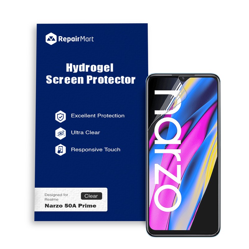 Realme Narzo 50A Prime Hydrogel Screen Protector Film Guard