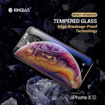 iPhone XS Max 2.5D Full Coverage HD Clear Tempered Glass Screen Protec