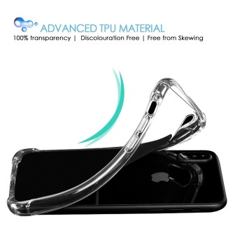 iPhone X / XS Crystal Clear Hybrid Shockproof Case Cover | Australia