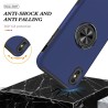iPhone X / XS Shockproof with Ring Holder Stand Case Cover - Pink