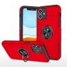 iPhone 11 Shockproof with Ring Holder Stand Case Cover - Red