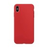 iPhone X / XS Liquid Silicone Case Cover - Red | Australia