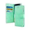 iPhone 11 Leather Wallet Flip Diary Case Cover - Mint | Australia