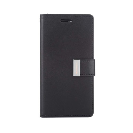 iPhone X / XS Leather Wallet Flip Diary Case Cover - Black | Australia
