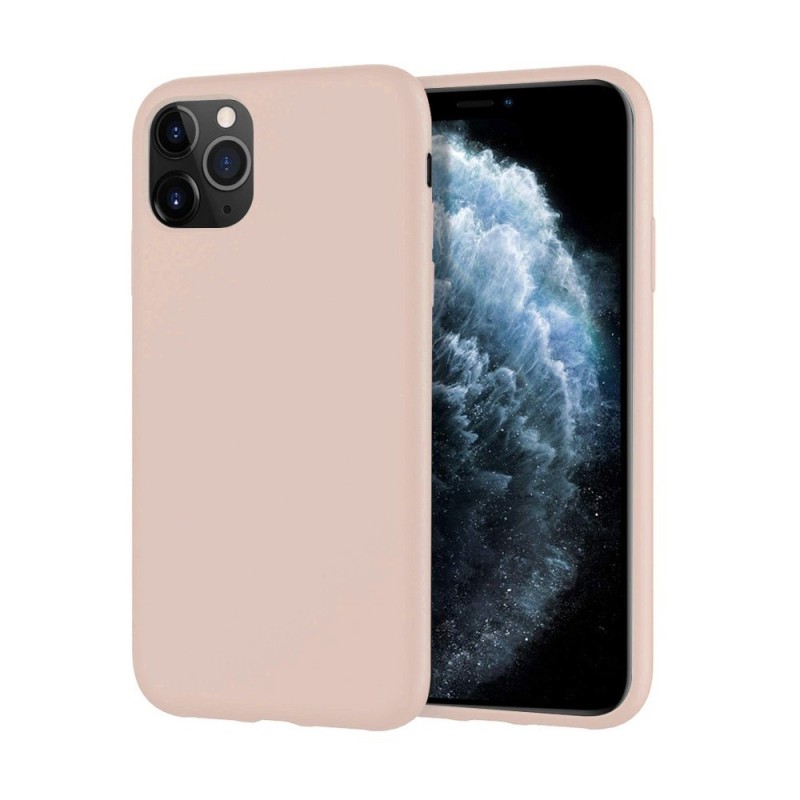 iPhone 11 Soft Silicone Case Cover - Pink Sand | Australia