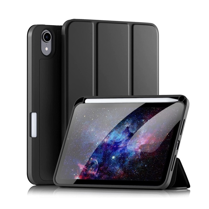 iPad Mini 6 (2021) Soft TPU Back Shell Slim Cover Case with Auto Sleep