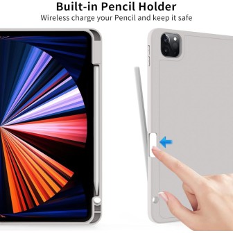 iPad Pro 11 (2024) Soft TPU Back Shell Slim Case with Auto Sleep / Wak