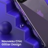 iPhone 15 Pro Max Slim Shockproof Clear Case Cover - Clear Blue
