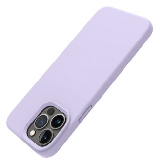 iPhone 15 Pro Liquid Silicone Case Cover - Lilac Purple | Australia
