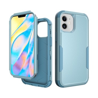 iPhone 12 Pro Heavy-Duty Armor Shockproof Case Cover - Mint
