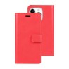 iPhone 12 / 12 Pro Leather Wallet Flip Diary Case Cover - Red