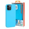 iPhone 15 Plus Liquid Silicone Case Cover - Blue | Australia