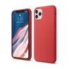iPhone 11 Pro Max Liquid Silicone Case Cover - Red | Australia