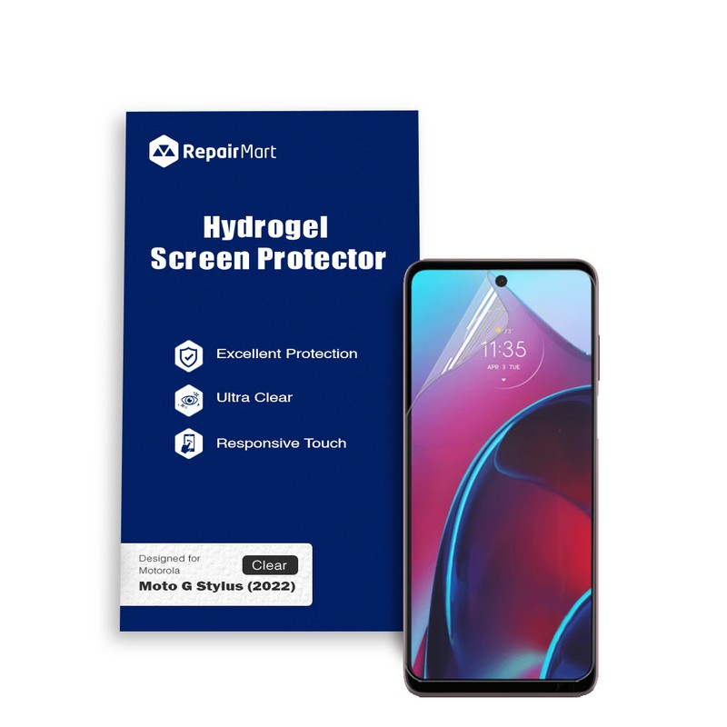 Motorola Moto G Stylus (2022) Hydrogel Screen Protector Film