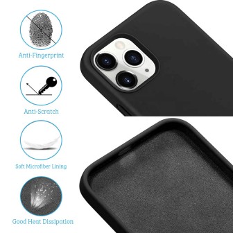 iPhone 14 Plus Liquid Silicone Case Cover - Orange | Australia