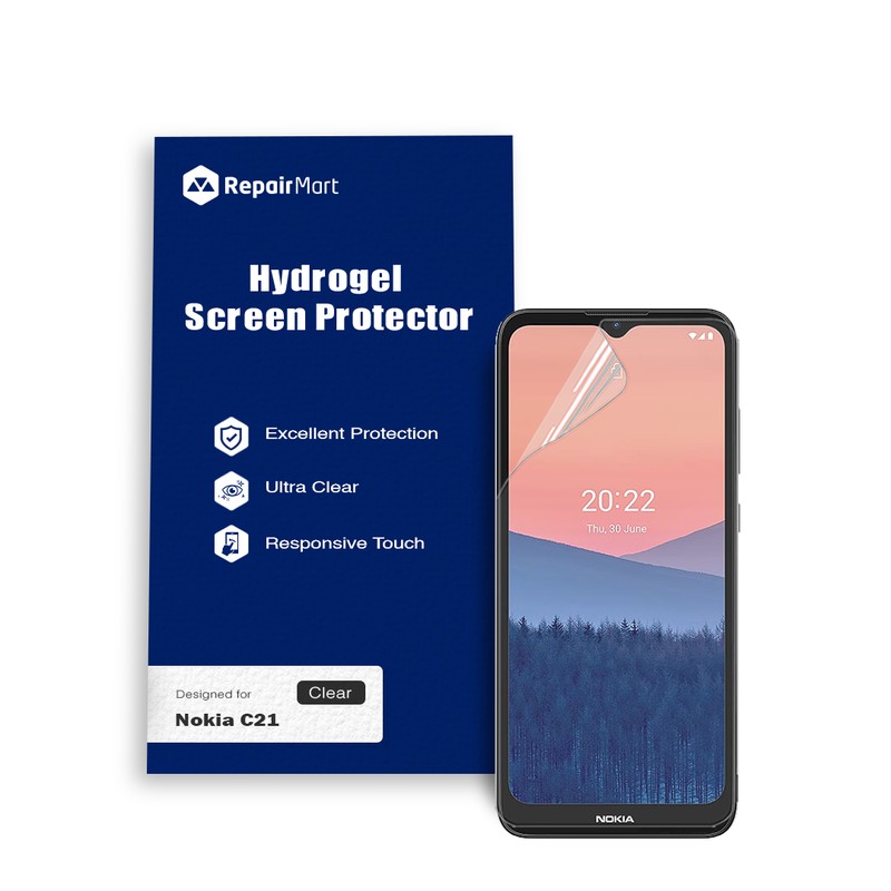 Nokia C21 Hydrogel Screen Protector