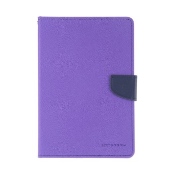 iPad Pro 12.9 (2018-2022) Mercury Fancy Diary Cover Case - Purple