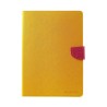 iPad Pro 12.9 (2018-2022) Mercury Fancy Diary Cover Case - Yellow