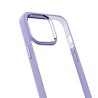 iPhone 11 Clear with Metal Camera Frame Case Cover - Blue | Australia