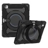 iPad Pro 11 (2024) Armor Shockproof Handle Ring Rotation Case Cover -