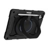 iPad Air 13 (2024-2026) Armor Shockproof Handle Ring Rotation Case Cov