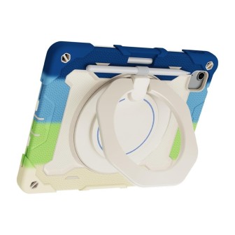 iPad Air 11 (2024-2025) Armor Shockproof Handle Ring Rotation Case Cov