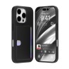 iPhone 16 Pro Card Holder with 2 Card Slots Case Cover - Black