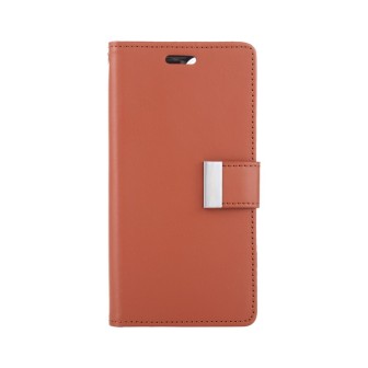 iPhone X / XS Leather Wallet Flip Diary Case Cover - Brown | Australia