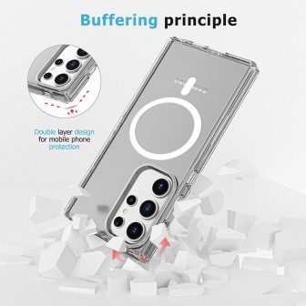 Samsung Galaxy S26 Plus Slim Shockproof Clear MagSafe Compatible Case