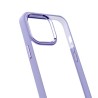 iPhone 13 Clear Hybrid Bumper Case Cover - Purple | Australia