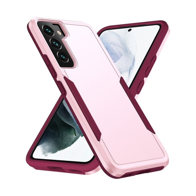 Samsung Galaxy S23 Plus Slim Shockproof Clear Case Cover - Pink