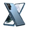 Samsung Galaxy S23 Ultra Slim Shockproof Clear Case Cover - Blue