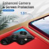 Samsung Galaxy S23 Ultra Slim Shockproof Clear Case Cover - Mint