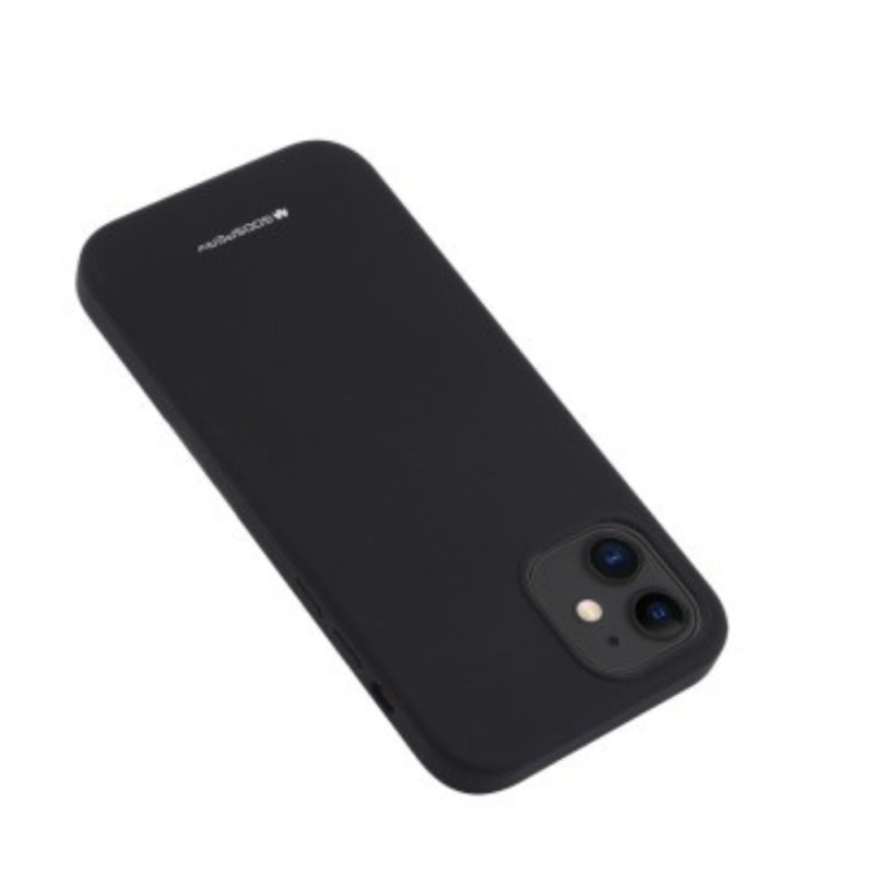 iPhone 12 Mini Silicone Case Cover - Black | Australia