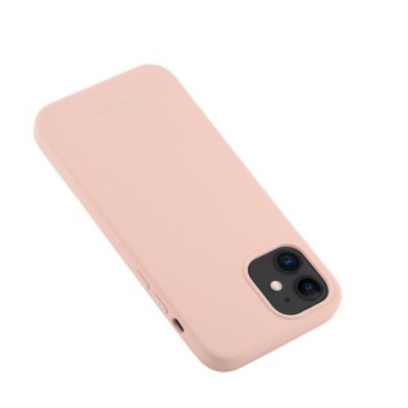 iPhone 12 Mini Silicone Sand Case Cover - Pink | Australia