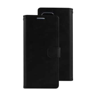 Samsung Galaxy A73 Leather Wallet Flip Diary Case Cover - Black