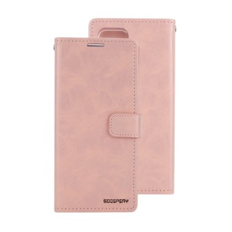 Samsung Galaxy A73 Leather Wallet Flip Diary Case Cover - Rose Gold