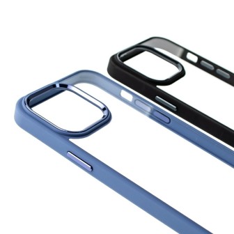 iPhone 11 Clear Hybrid Bumper Case Cover - Black | Australia