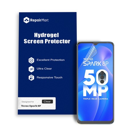 Tecno Spark 8P Hydrogel Screen Protector Film Guard Cover