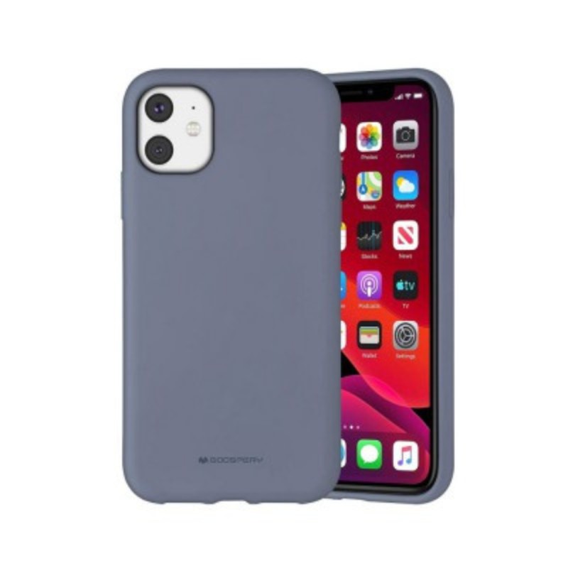 iPhone 11 Soft Silicone Lacendra Case Cover - Grey | Australia