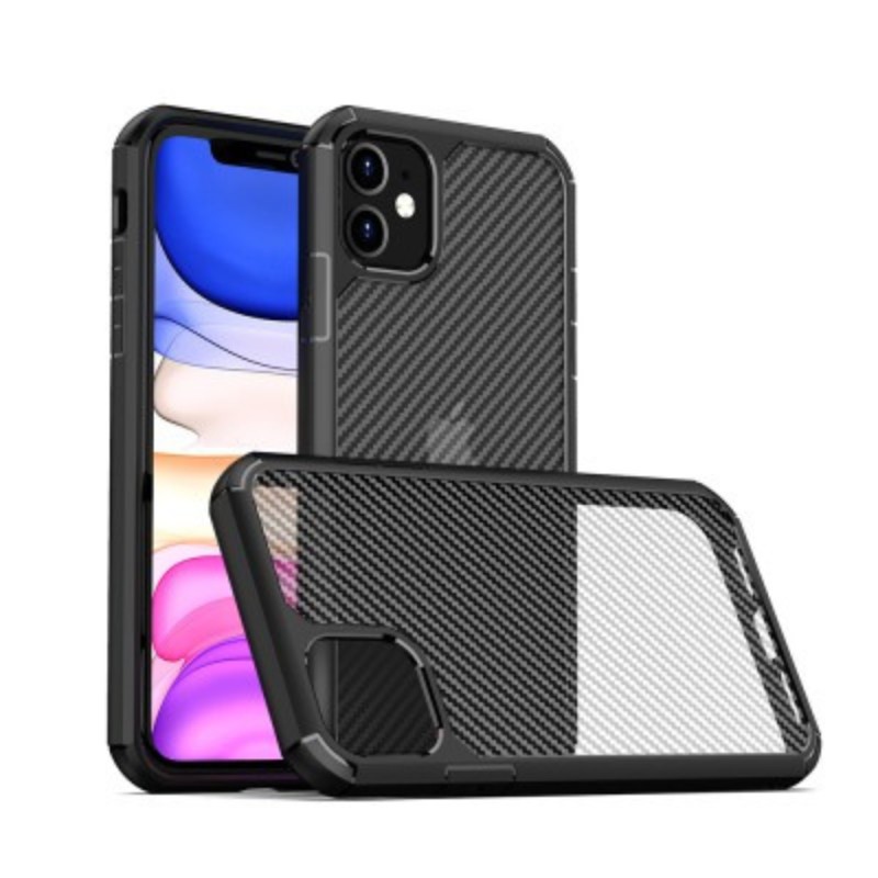 iPhone 11 Hard Shield Carbon Fiber Case Cover | Australia