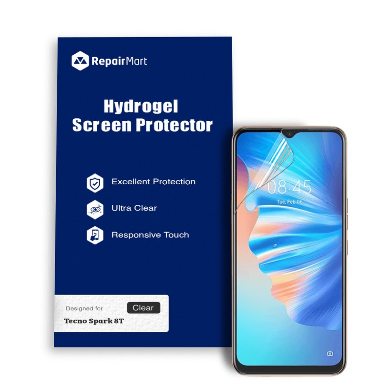 Tecno Spark 8T Hydrogel Screen Protector
