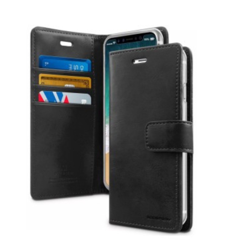 iPhone 11 Pro Max Bluemoon Diary Case Cover - Black | Australia
