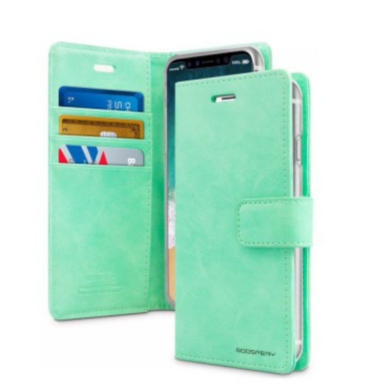 iPhone 11 Pro Max Bluemoon Diary Case Cover - Mint | Australia
